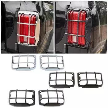 Для GWM Tank 300 2024 2024 Задний фонарь Рамка лампы Крышка Отделка Хром Стиль Черная наклейка Внешние аксессуары Карбоновый ремонт