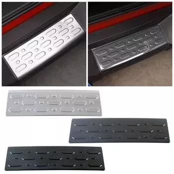 Для GWM Tank 300 2024 2024 Задний багажник порога защитная пластина из нержавеющей стали декор устойчив к царапинам