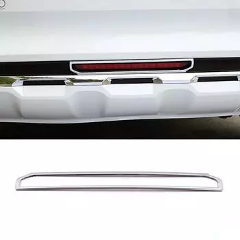 Для Haval F7 F7X 2018-2024 автомобиль задний стоп-сигнал рамка отделка нержавеющая сталь декоративная наклейка хромированный стиль внешние детали серебряный