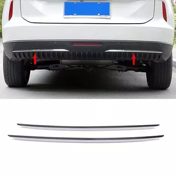 Для Haval H6 3-го поколения 2022, внешняя часть, ремонт, накладка заднего бампера, защитное украшение из нержавеющей стали, хром