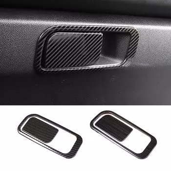 Для Haval H6 3-го поколения 2024 2024 Аксессуары для салона автомобиля Центральный пульт управления Ящик для хранения перчаток Ручка Крышка Рамка Отделка Украшения чёрный