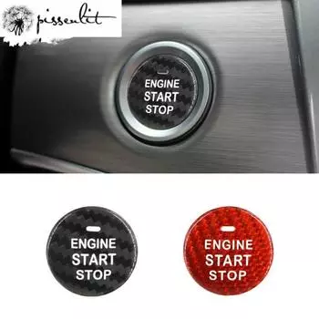 Для Haval H8 H9 C50 VV6 автомобильные аксессуары Start Interior Carbon Fibre Car Engine Start Stop Ignition Key Ring Interior Moldings чёрный