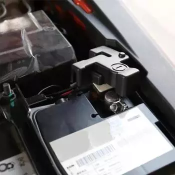 Для Haval H9 2nd 2024 2025 автомобильный аккумулятор электроды защитный чехол пылезащитный чехол модификация автомобиля интерьер молдинг аксессуары чёрный