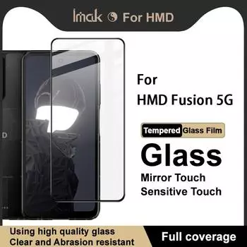 Для HMD Fusion 5G Glass IMAK Full Coverage Tempered Glass Film Pro+ Series HMD Fusion 5G