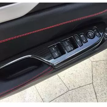 Для Hon da New Ci vic 10th gen 2016 2017 2018 LHD салон автомобиля подлокотник переключатель подъема окна крышка кнопки красный