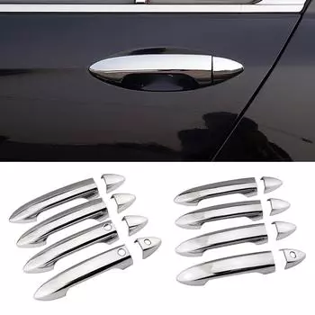 Для Honda Accord 9-го поколения 2014-2017 внешний вид автомобиля модифицируется, устанавливается хромированная накладка на дверную ручку, декоративная отделка, защитная наклейка