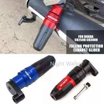Для Honda CB250R CB300R CB 300R CB 250R защита выхлопной системы слайдер защита от выхлопа защита цилиндра накладка HONDA CB CB300R CB250 Black-A