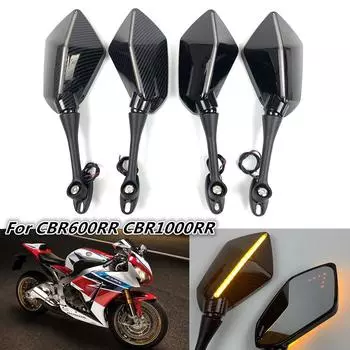 Для HONDA CBR600 RR CBR600RR CBR1000 RR CBR1000RR аксессуары для мотоциклов спортивный велосипед боковое зеркало заднего вида чёрный