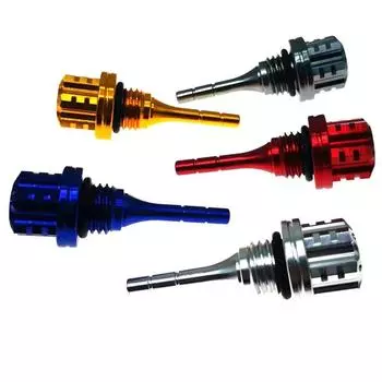 Для Honda CBR954RR CBR929RR CBR500R CBR400R CBR250R/RR Мотоцикл Сливной щуп для проверки уровня топлива Глубина топлива Ручка уровня моторного масла золотой