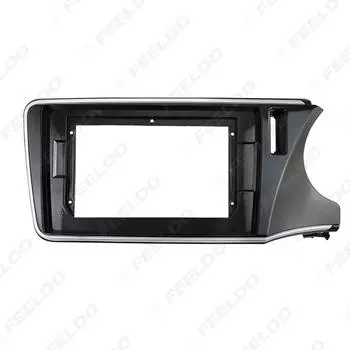 Для Honda City 2015 Greiz 2016+ Double Din Fascia Radio DCD Stereo Panel Dash Mounting Set Trim Face Frame Bezel 10.1-inch