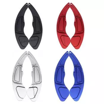 Для Honda City Civic Fit CR-V пара рулевое колесо Paddle Shift Extend Car Extension Shifter алюминиевый черный красный синий серебристый чёрный