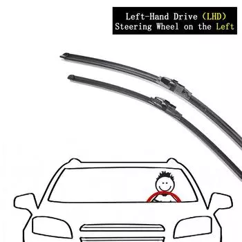 Для Honda Civic 8 FK1 2 3 FN1 2 3 4 an 2006 ~ 2011 хэтчбек стеклоочистители переднего стекла лобовое стекло автомобиля LHD