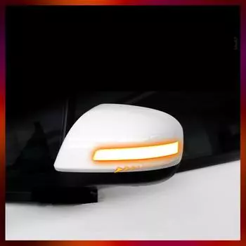 Для Honda Civic 9th 2011-2015 Jade Crider City 2x Автомобильное внешнее боковое крыло Зеркало заднего вида Светодиодная вспышка с прокруткой Динамическая мигалка Индикатор указателя поворота