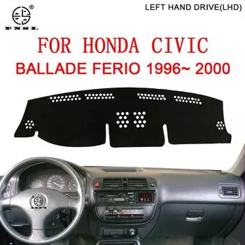 Для Honda Civic Ballade Ferio MK6 EJ EK EM 1996 ~ 2000 противоскользящий коврик для приборной панели, солнцезащитный козырек, аксессуары для ковров Left Hand Drive