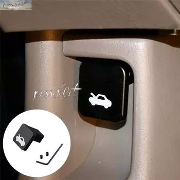 Для Honda CIVIC CR-V Ridgeline Element Комплект для ремонта ручки защелки капота Защитная крышка дверного замка Автомобильные аксессуары Запчасти серебряный