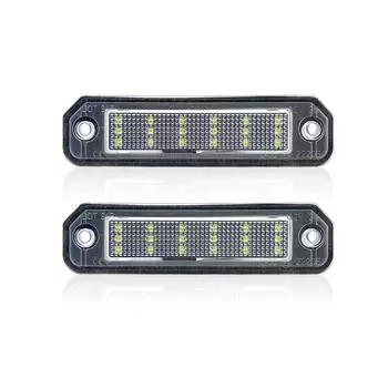 Для Honda Civic EJ EG EK Coupe/Hatchback/Sedan CR-X Del Sol Integra SJ Белая светодиодная подсветка номерного знака