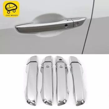 Для Honda Civic FC G10 2016-автомобильные аксессуары, ручка для ворот, чаша, накладка на запястье, хромированная крышка, рамка, наклейка, украшение Gloss Silver A