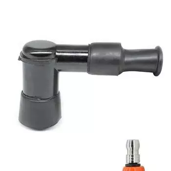 Для Honda CR500 Suzuki RM80 Yamaha YZ125 Kawasaki KX80 Peugeot Мотоцикл ATV Quad Скутер Крышка свечи зажигания Крышка резистора LB05F чёрный