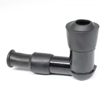 Для Honda CR500 Suzuki RM80 Yamaha YZ125 Kawasaki KX80 Peugeot Мотоцикл ATV Quad Скутер Крышка свечи зажигания Крышка резистора LB05F чёрный