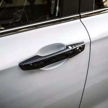 Для Honda CR-V CRV 2017 2018 2019 2020 5-го поколения RW1 RW6 напечатанная карбоновая накладка на боковую ручку двери рамка отделка