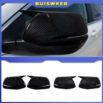 Для Honda CR-V CRV 2017-2020 Крышка бокового зеркала заднего вида Крышка крыла Внешняя дверь Отделка корпуса заднего вида из углеродного волокна