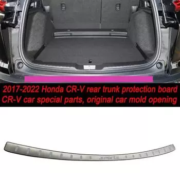 Для Honda CR-V CRV CR V 2017-2022, накладка багажника, защита заднего бампера, автомобильные аксессуары, накладка на порог из нержавеющей стали For 2017-2022