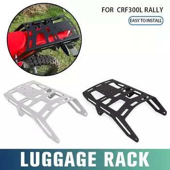 Для Honda CRF300L CRF300 Rally/ABS CRF 300 L 2025-2025 2025 Кронштейн для багажника мотоцикла, держатель полки для багажника чёрный