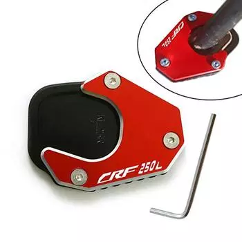 Для HONDA CRF 250 RALLY CRF250L CRF250 2017-2025 мотоциклетная подставка для ног боковая подставка удлинитель опорная пластина увеличить подставку