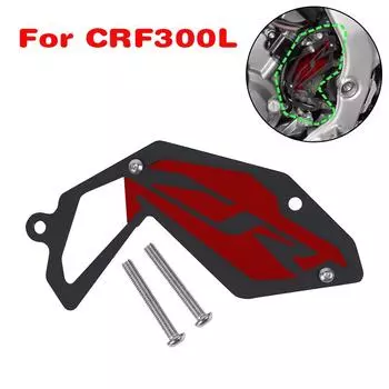 Для HONDA CRF 300L CRF300L CRF300 Rally 2020-2025 2025 Передняя ведущая звездочка Защитная защита Защитная цепь Защитная защита картера двигателя красный