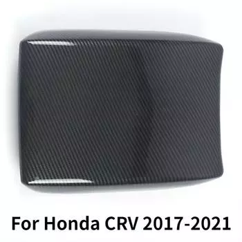 Для Honda CRV 17-2024 автомобильные аксессуары подлокотник ящик декоративные наклейки ABS корпус серебристый подлокотник ящик крышка пайетки панель текстура древесины