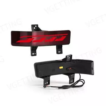 Для Honda CRV CR-V 2020 2025 2025 светодиодный отражатель заднего бампера, динамический плавный сигнал поворота, предупреждающий тормозной автомобиль, фара 12 В
