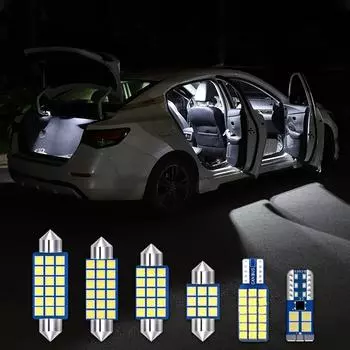 Для Honda CRV CR-V HRV Civic Accord 7 8 9 10 Stepwgn RG RK RP CRZ Jazz Fit автомобильный светодиодный плафон для чтения в салоне лампы для освещения багажника CRV (2007-2012) 8PC белый