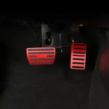 Для Honda Fit Jazz GK3 GR1 2014~2024 автомобильный упор для ног педали накладка на педаль газа тормоза нескользящая без сверления сплава крышка аксессуары