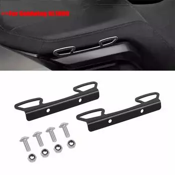 Для Honda Goldwing 1800 GL1800 Gold wing 1800 GL 1800 F5B 2018-2025 2025 2025 Пассажирское сиденье Задние крепления Крепление Кронштейн чёрный