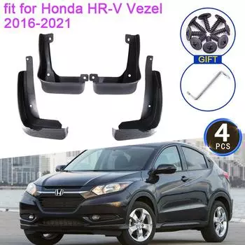 Для Honda HR-V HRV HR V Vezel 2016 2017 2018 Брызговики Брызговики задние крылья Flare 4 шт.