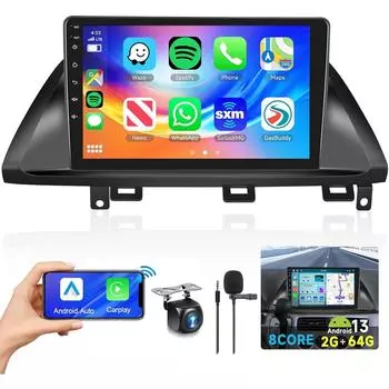 Для Honda Odyssey 2005 2006 2007 2008 2009 2010 Tesla Type Android Car Radio Multimedia Video Player Navigation GPS 4-core 1+32CP