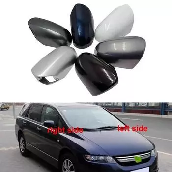 Для Honda Odyssey 2005 2006 2007 2008 автомобильные аксессуары зеркала заднего вида крышка зеркала заднего вида корпус цветной окраски 1pcs taffeta white L