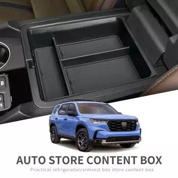 для Honda Pilot 2025 2025 Центральная консоль Подлокотник Ящик для хранения Автомобильный поднос Органайзеры Аксессуары Уборка