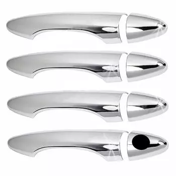 для Honda Pilot DH 4D 2017 года выпуска, хромированная крышка дверной ручки Honda Ridgeline 2017 года выпуска