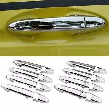 Для Honda Shuttle 2019 2020 хромированная внешняя дверная ручка крышка хромированная стилизованная рамка молдинга