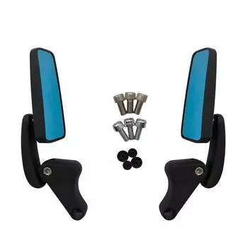 Для Honda Suzuki GSX S750 S950 GSR 600 750 Benelli TRK 125 251 502X Аксессуары для мотоциклов Зеркало заднего вида 8 10MM Универсальное чёрный