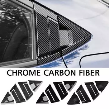 Для Honda Vezel E:HEV HRV 2024 2024 2024 ABS Carbon Protector Frame Rear Bowl Fiber Accessories Car Door Handle Sticker W9J1
