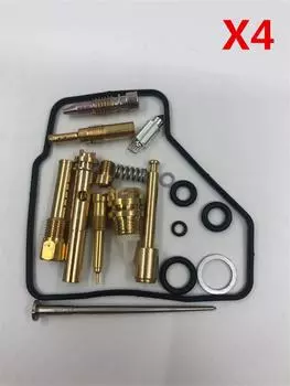 Для Honda VFR 400 R VFR400R NC30 Двигатель Карбюратор Карбюратор Ремкомплект для ремонта 4 шт.