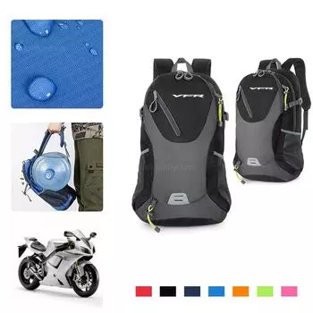 Для HONDA VFR 800 1200x VFR750 VFR800X VFR800F VFR1200x рюкзак для путешествий на мотоцикле, для езды на велосипеде, для хранения багажа, большая сумка красный