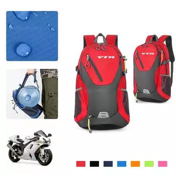 Для HONDA VTR1000 VTR 1000 SP-1 SP1 SP-2 FV FW FX FIRESTORM VTR1000F Мотоциклетный дорожный рюкзак для езды на велосипеде Хранение багажа чёрный