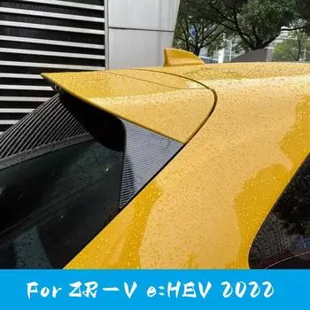 Для Honda ZR-V ZRV ZR V e:HEV 2022 Боковая накладка на заднее стекло задней стойки ABS, заднее крыло из углеродного волокна, автомобильный Стайлинг