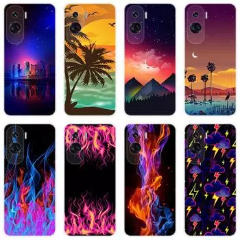 Для Honor 90 lite Honor90 lite чехол Мягкая силиконовая задняя крышка модный чехол для телефона с мультяшным рисунком For Honor 90 lite