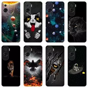 Для Honor 90 lite Honor 90 lite чехол Мягкая силиконовая задняя крышка Чехол для телефона с рисунком из мультфильма Инновационный чехол For Honor 90 lite