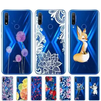 Для Honor 9X Global Case Honor 9X Премиум Чехол Силиконовый ТПУ Мягкая задняя крышка Чехол для телефона Для Huawei Honor 9X Premium STK-LX1 Бампер honor 9x