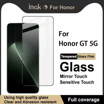 Для Honor GT 5G Glass IMAK Full Coverage Закаленное стекло Пленка Pro+ Series Honor GT 5G